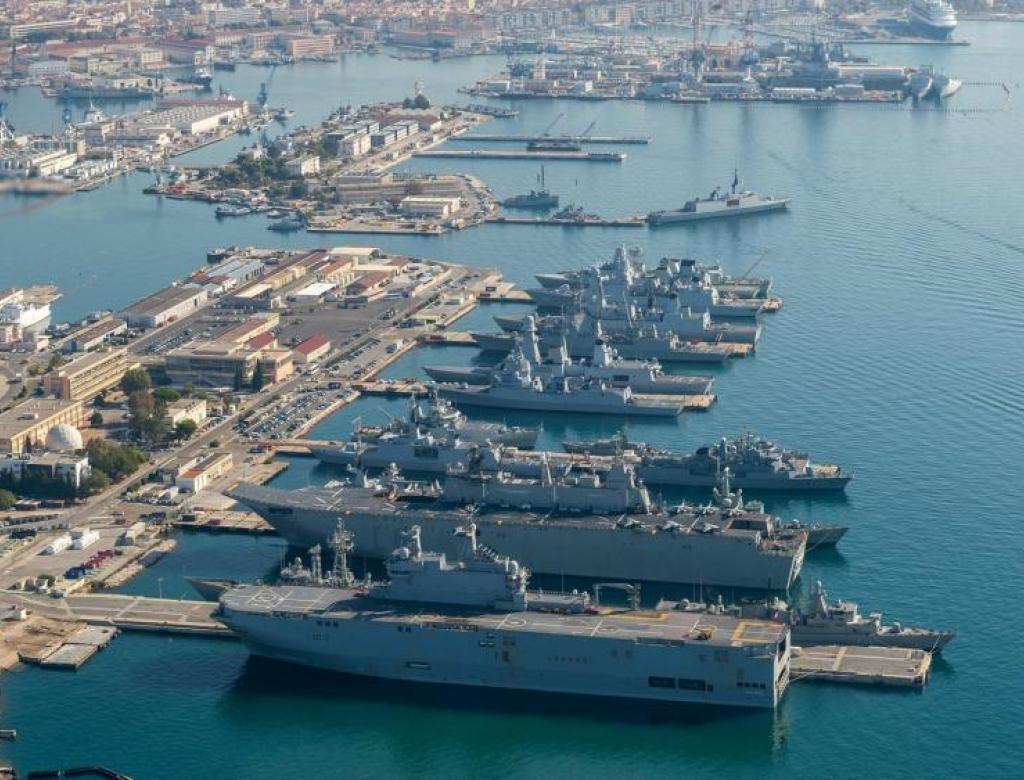 Campagne de mesures Géoradar sur la base navale de Toulon (83)