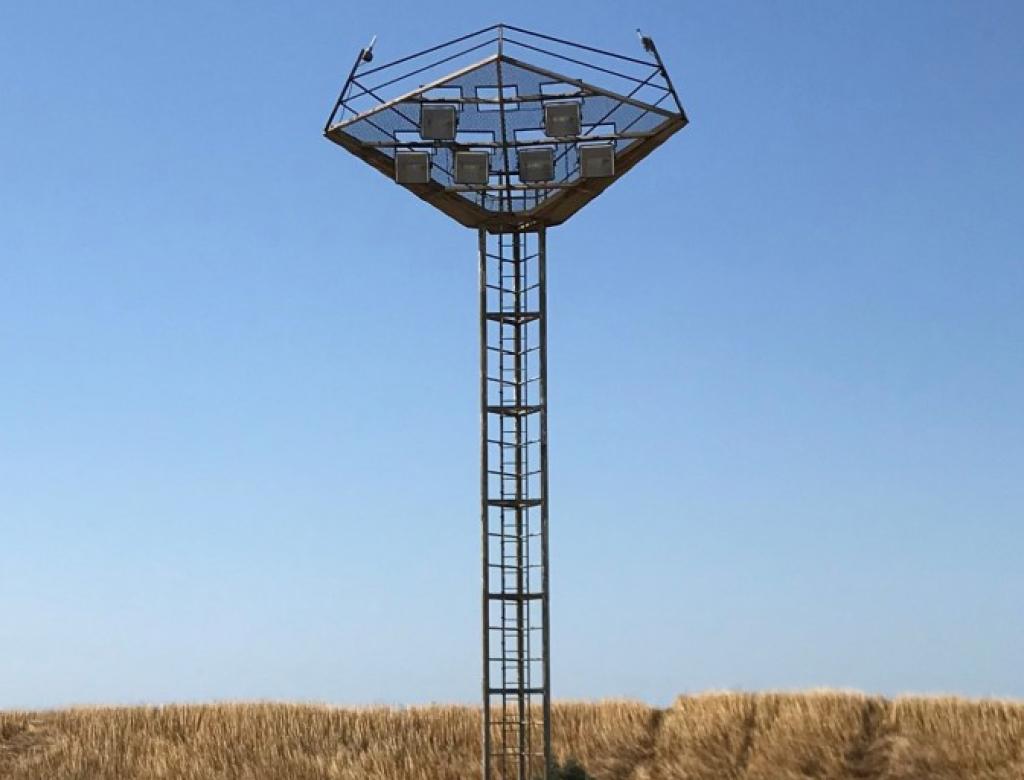 BASE AÉRIENNE 125 d'ISTRES - Campagne de mesures ultrasons pour détermination des épaisseurs de corrosion de 5 pylônes métalliques de 15m