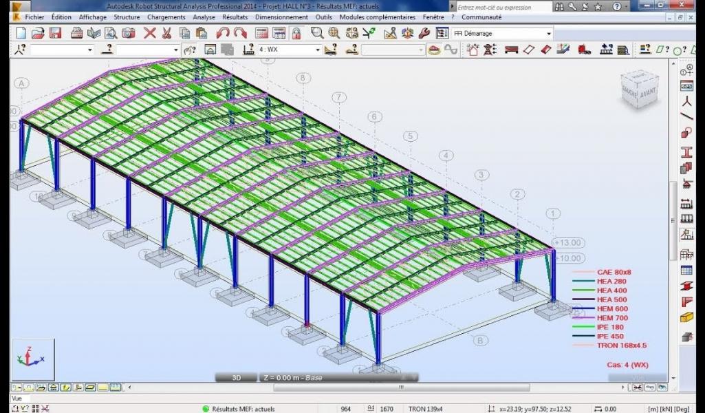 Modélisation de tout type de structure (tous matériaux)