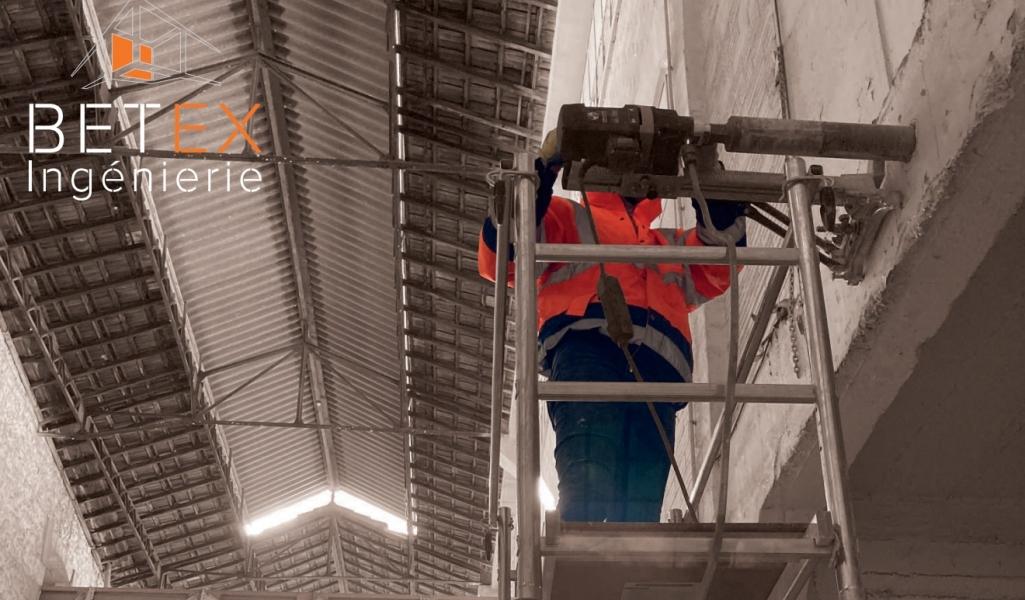 Réalisation de carottages