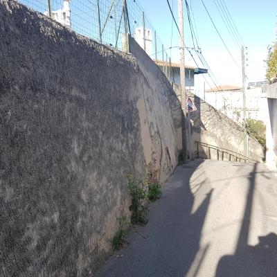 Diagnostic d'un mur du consulat des USA à Marseille (13)