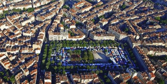 Réaménagement de la Place Jean Jaurès à Marseille - BETEX vérifie la capacité portante d'une dalle du parking sous-terrain